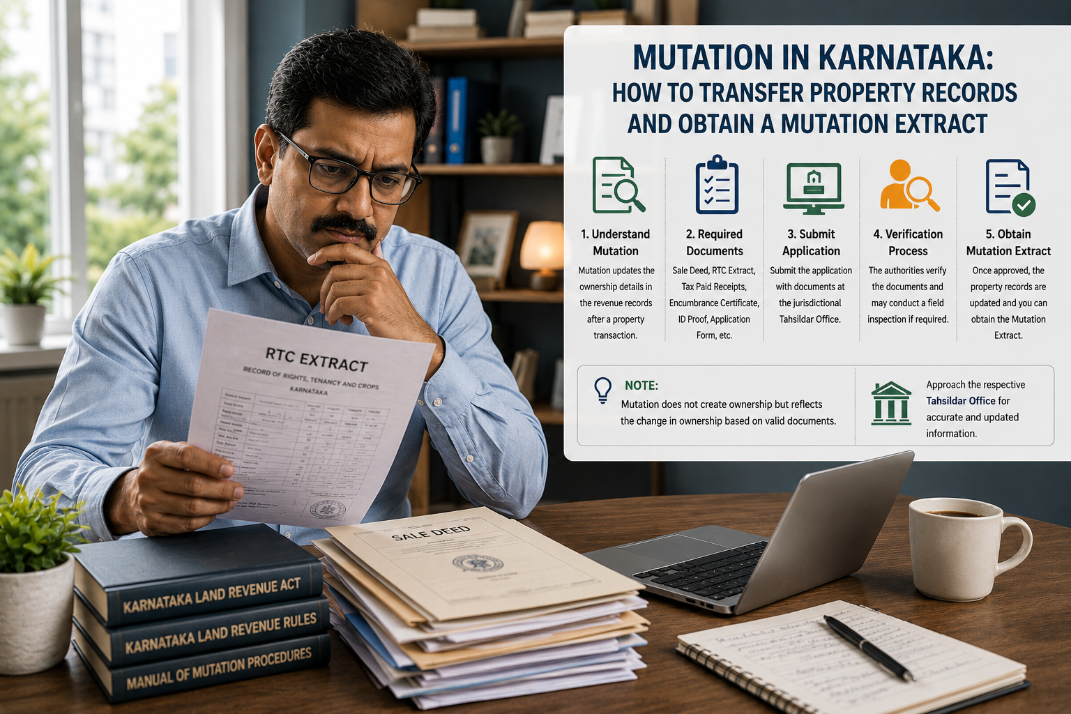 Mutation in Karnataka: Transfer Records & Get a Mutation Extract